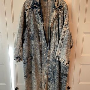 Vintage Denim Duster